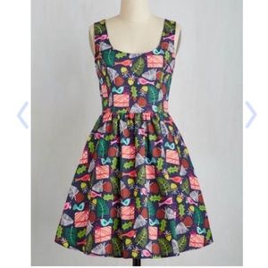 Retolicous ModCloth Gee Jolly Christmas Dress